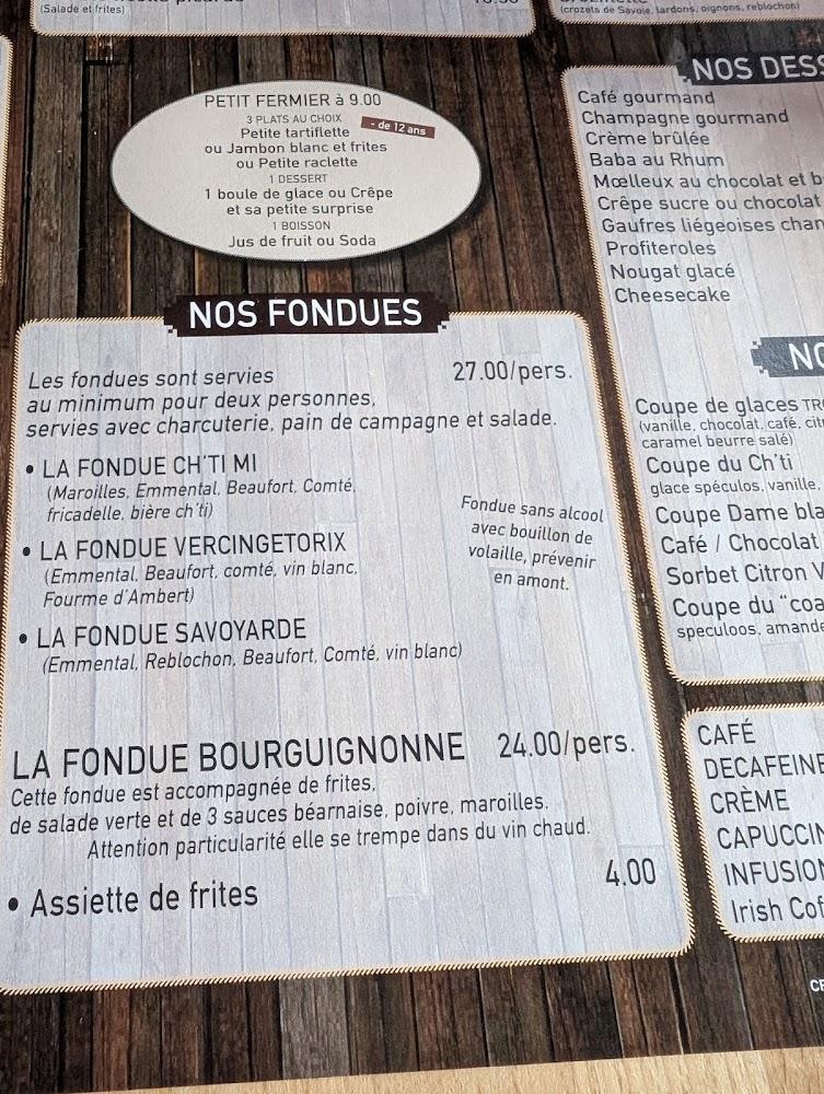 La Ferme - Menu Image 3