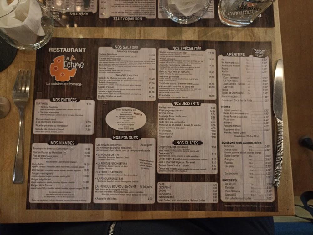 La Ferme - Menu Image 4